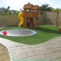 Fake Grass Alpine Village, California Indoor Playground, Backyard Landscape Ideas