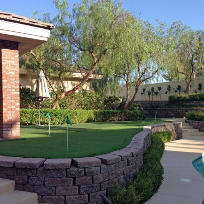 Artificial Grass Carpet Indio, California Golf Green, Backyard Designs