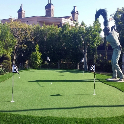 Artificial Grass Installation Indio, California Putting Green Carpet, Beautiful Backyards