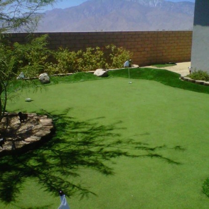 Artificial Grass Installation La Quinta, California Putting Greens, Small Backyard Ideas