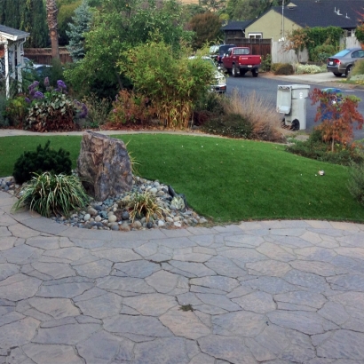 Artificial Grass Installation Menifee, California Backyard Playground, Front Yard