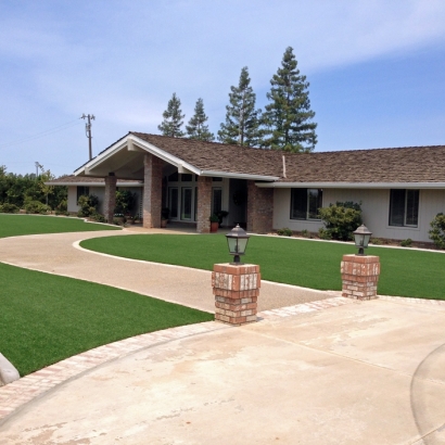Artificial Grass Installation Oasis, California Roof Top, Front Yard
