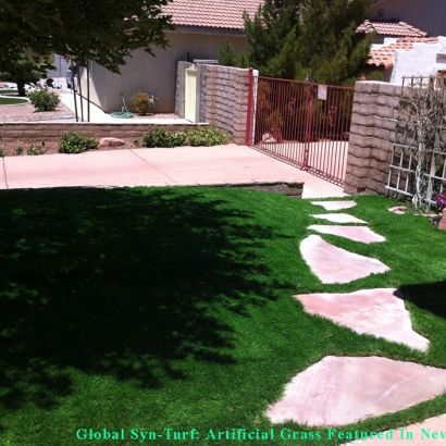 Faux Grass Indio Hills, California Backyard Deck Ideas, Front Yard Ideas