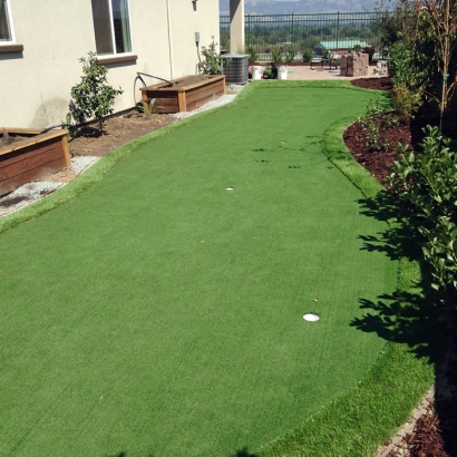 Faux Grass Pedley, California Paver Patio, Backyard Design