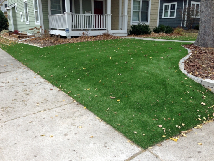 Artificial Grass Installation Mira Loma, California Design Ideas, Front Yard Ideas