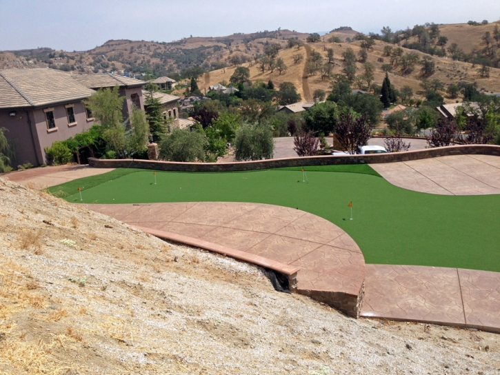 Artificial Turf La Quinta, California Putting Green Turf, Backyards