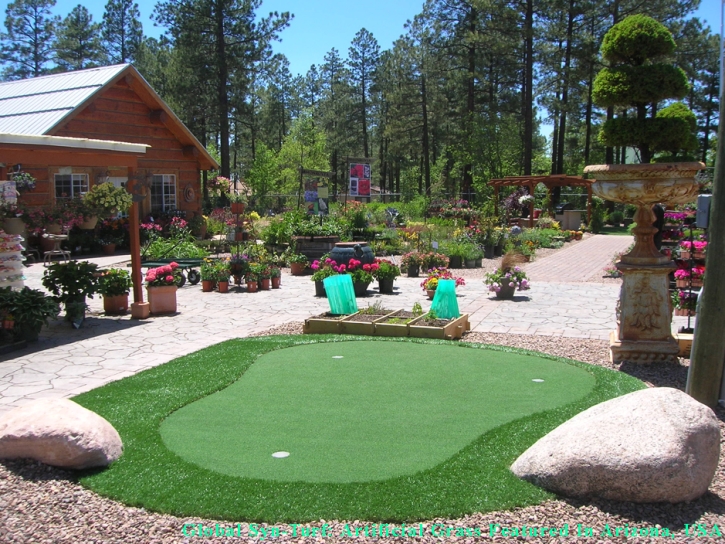 Fake Turf Garnet, California Office Putting Green, Beautiful Backyards