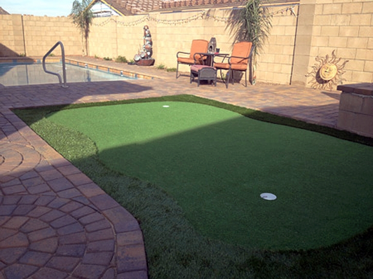 Grass Carpet Mecca, California Outdoor Putting Green, Swimming Pool Designs