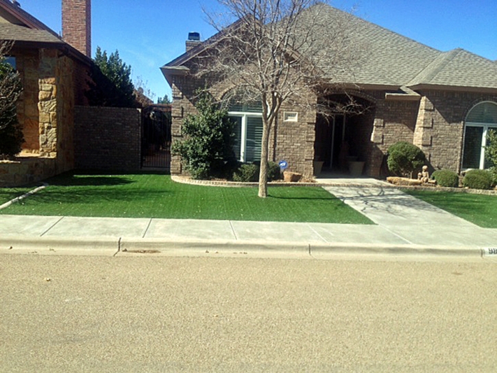Grass Installation Coachella, California Landscape Rock, Front Yard Design