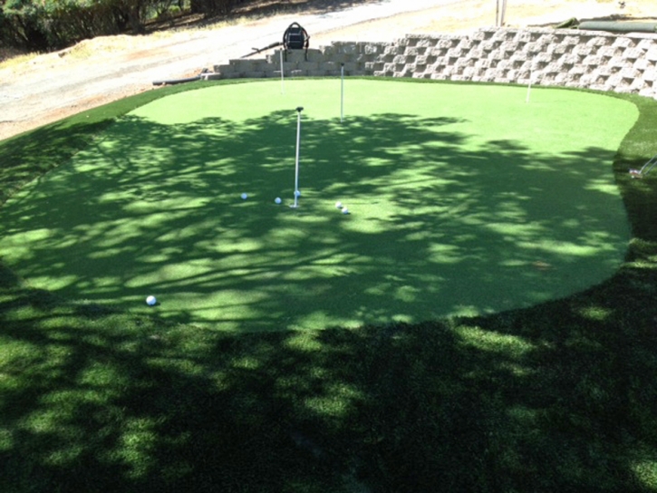 Plastic Grass March Air Force Base, California Putting Greens, Backyards